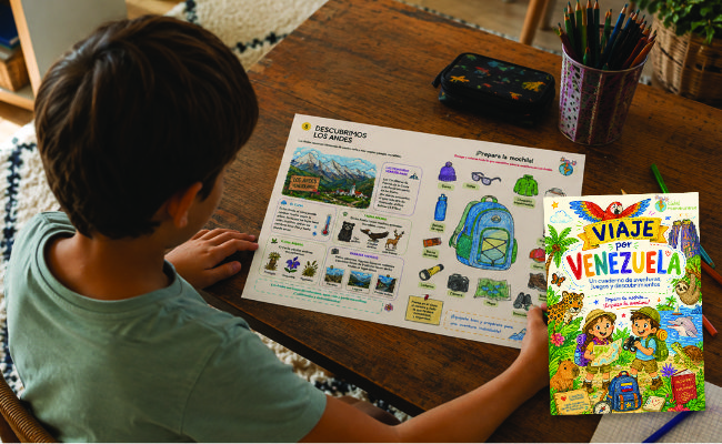 Cuaderno de aventuras-Venezuela